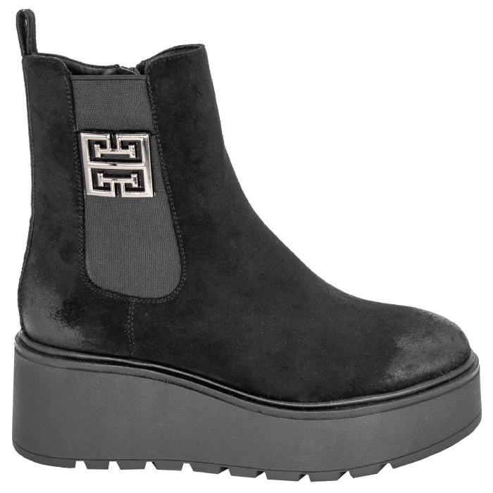 Ženske kratke čizme A3726 (Black)