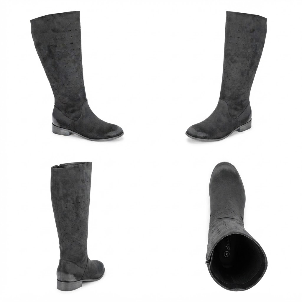 Ženske čizme A3750 (Black) - Slika 2